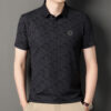 Ice Silk Short Sleeve T-shirt Men's Summer - Image 2