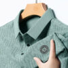 Ice Silk Short Sleeve T-shirt Men's Summer - Image 6