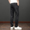 Tencel Lyocell Light And Easy To Care Slim-fitting Straight Pants Men's - Image 4