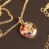Goddess Vintage Greek Mythology Mogul Art Necklace - Image 3