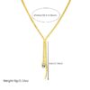 Women's Full Diamond Snake Head Snake Tail Snake Bones Chain Necklace - Image 4